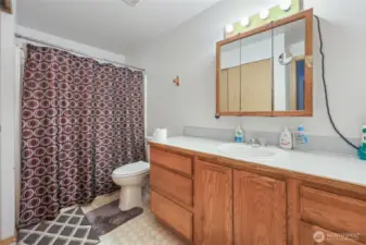 Full hall bath