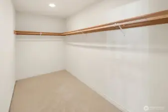 Primary closet - HUGE!