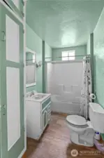 Bathroom was updated previously