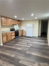 Living/Kitchen area