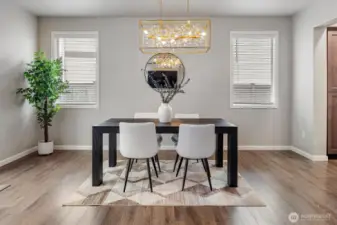 Spacious Dining area