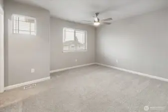 Bedroom 3 with a WIC