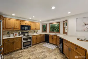 Large Kitchen Footprint