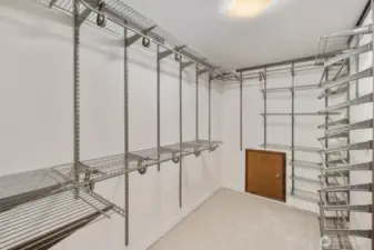 Primary Walk-in Closet