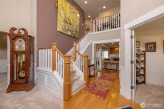 Open foyer as you enter the home.