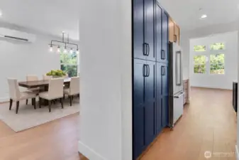 Virtually Staged Dining Room