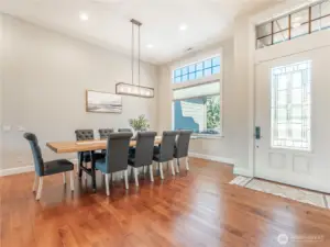 Stunning engineered wood flooring