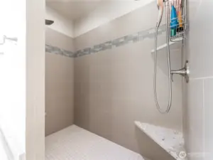 Tile shower