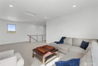 Upper Level Living Room, Office