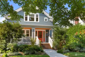 Classic Seattle home built in 1911 with all the original charm but loaded with 21st century updates.