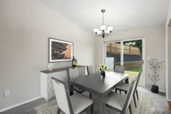 Virtually Staged - Dining Room