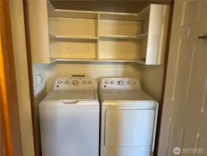 New laundry washer and dryer