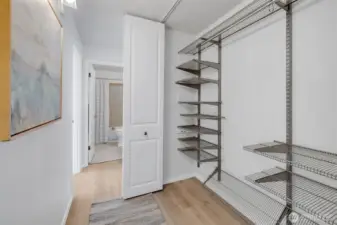 Lots of storage.