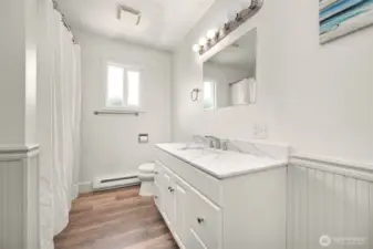 Upper unit Bathroom.
