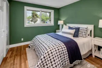 Spacious bedrooms with oversized windows and generous closet space for comfort and convenience