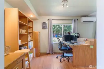 Natural light into the den space