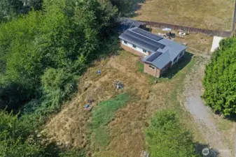 Lovely property with lots of usable land