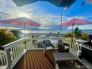 Porch & Beach view