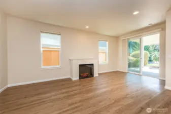 Great Room without Staging