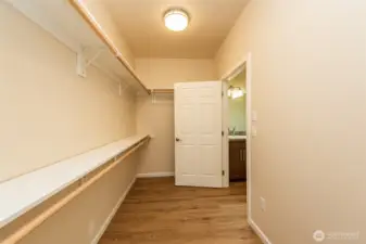 Primary Walk-in Closet