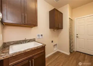 Laundry & Garage Access