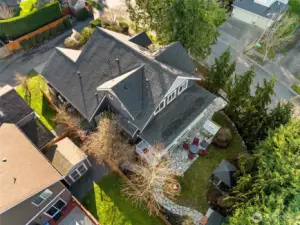 View of the back yard.