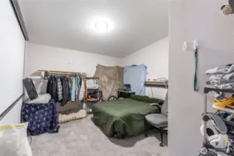 Fourth bedroom – generously sized.