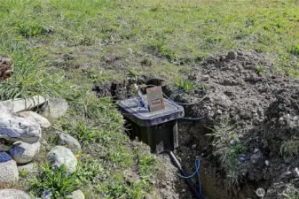 Water Meter In Street