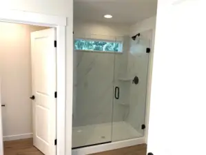 walk in shower