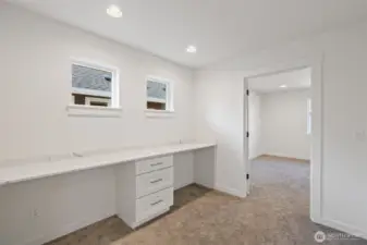 upstairs loft area