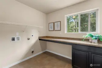 Large laundry room