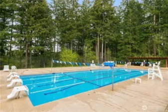 1 of 2 pools for Klahanie residents to exclusively use. This one is right across the Klahanie Blvd from this house.
