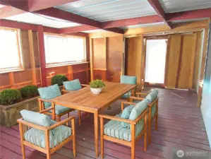 Virtually Staged - back porch