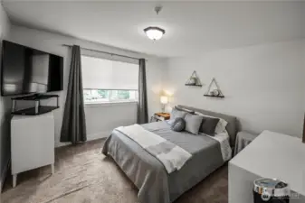 Upstairs primary bedroom.