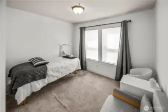 2nd bedroom is upstairs as well.