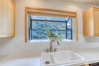Kitchen garden window