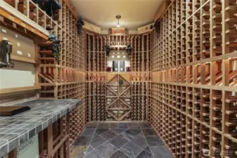 Custom 1250 Bottle Wine Cellar.