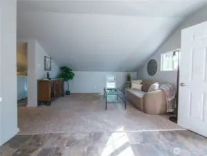 Living room in unit
