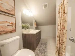 Full bath, ADU