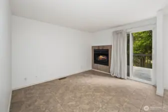 Empty view of multi-purpose room.