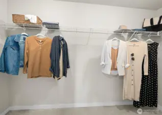 The Primary Suite features a large walk-in closet.