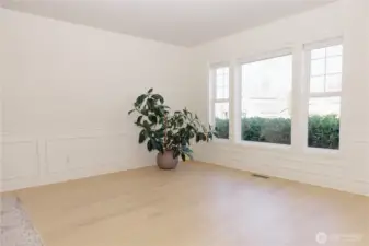 Engineered white oak hardwood