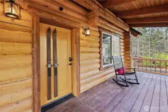 Large Covered Front Porch