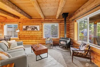 Double Pane Windows with Lots of Natural Light