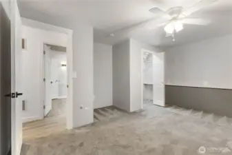 Large 3rd bedroom or use as an entertaining room.