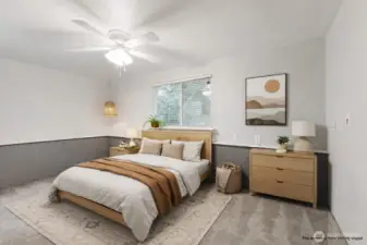 Bedroom 3 virtual staging