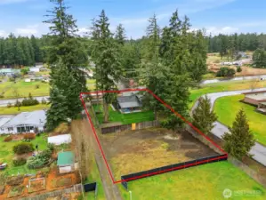 Despite its accessibility, the home retains a sense of space and privacy thanks to the generous lot size.