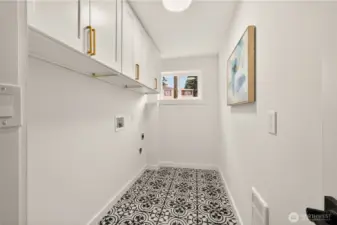 Lower level bathroom.