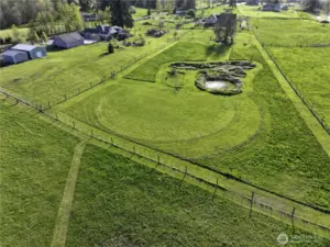 Dry view of property late spring, summer, fall.