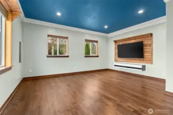 Bonus/Media room. TV conveys.